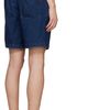 BOSS BOSS Blue Elasticized Waistband Denim Shorts - 3
