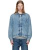 BOSS BOSS Blue Faded Denim Jacket - 1
