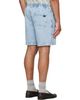 BOSS BOSS Blue Faded Denim Shorts - 3