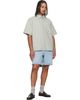 BOSS BOSS Blue Faded Denim Shorts - 4