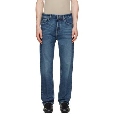 BOSS BOSS Blue Faded Stretch Jeans