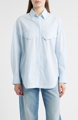 BOSS BOSS Bostaffa Relaxed Fit Cotton Button-Up Shirt