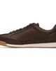 BOSS BOSS Brown Foil Logo Leather Sneakers - 3