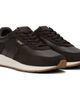 BOSS BOSS Brown Leather Sneakers - 4