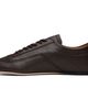 BOSS BOSS Brown Nappa-Leather Debossed Logo Sneakers - 3