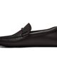 BOSS BOSS Brown Nappa-Leather Driver Loafers - 3