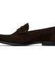 BOSS BOSS Brown Penny-Trim Suede Loaferts - 3