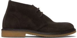 BOSS BOSS Brown Suede Desert Boots