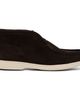 BOSS BOSS Brown Suede Stitching Details Desert Boots - 1