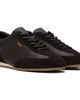 BOSS BOSS Brown Suede Trrim Leather Sneakers - 4