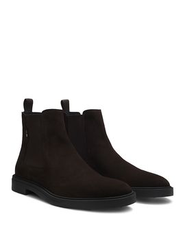 Boss Boss by Hugo Boss Men's Calev Chelsea Suede Boots