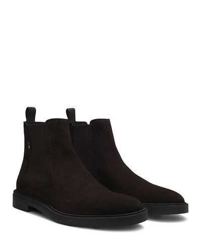 Boss Boss by Hugo Boss Men's Calev Chelsea Suede Boots