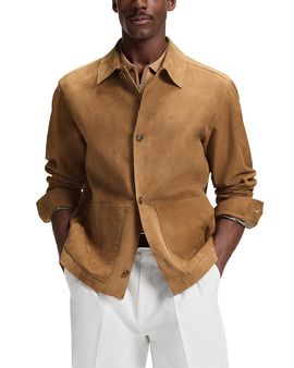 Boss Boss C-Mandrian Leather Jacket
