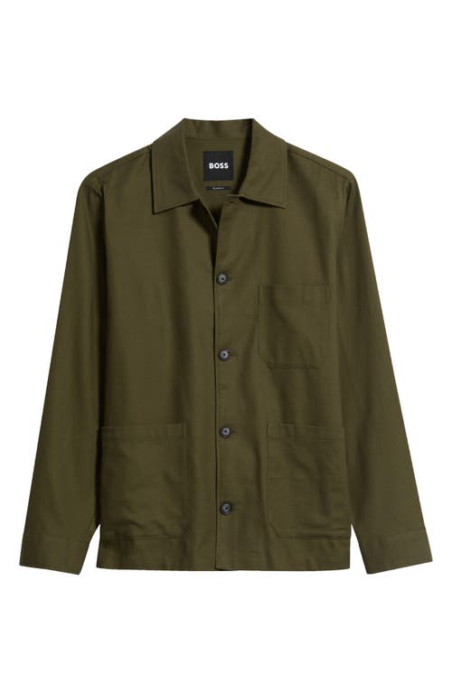 BOSS BOSS Cal Relaxed Fit Shirt Jacket
