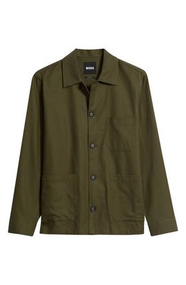 BOSS BOSS Cal Relaxed Fit Shirt Jacket