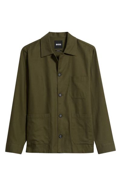 BOSS BOSS Cal Relaxed Fit Shirt Jacket