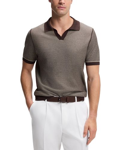 Boss Boss Cotton Blend Knit Polo