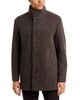 Boss Boss Coxtan Textured Stand Collar Button Coat - 3