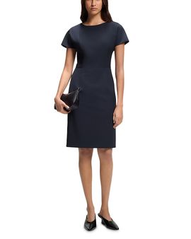 Boss Boss Dinerah Wool Seamed Dress