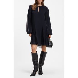 BOSS BOSS Donottati Long Sleeve A-Line Dress