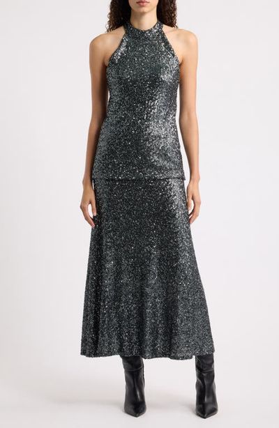BOSS BOSS Enonia Sequin Midi Skirt