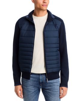 Boss Boss Facente Paneled Wool Jacket