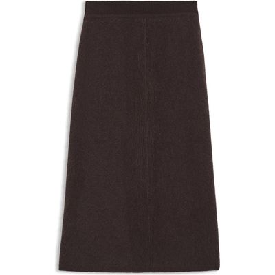 BOSS BOSS Faeloria Wool & Cashmere Midi Skirt