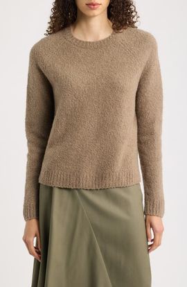 BOSS BOSS Febisana Wool and Cashmere Long Sleeve Sweater