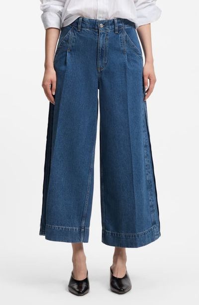 BOSS BOSS Ferange Culotte Denim Pants