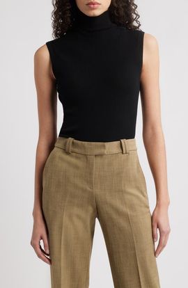 BOSS BOSS Fermesa Sleeveless Turtleneck Sweater