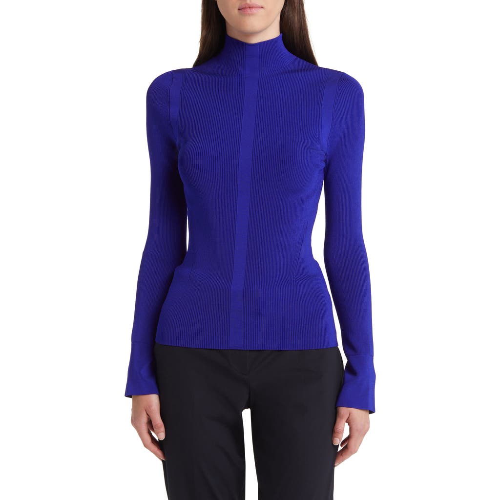 BOSS BOSS Frescia Funnel Neck Knit Top