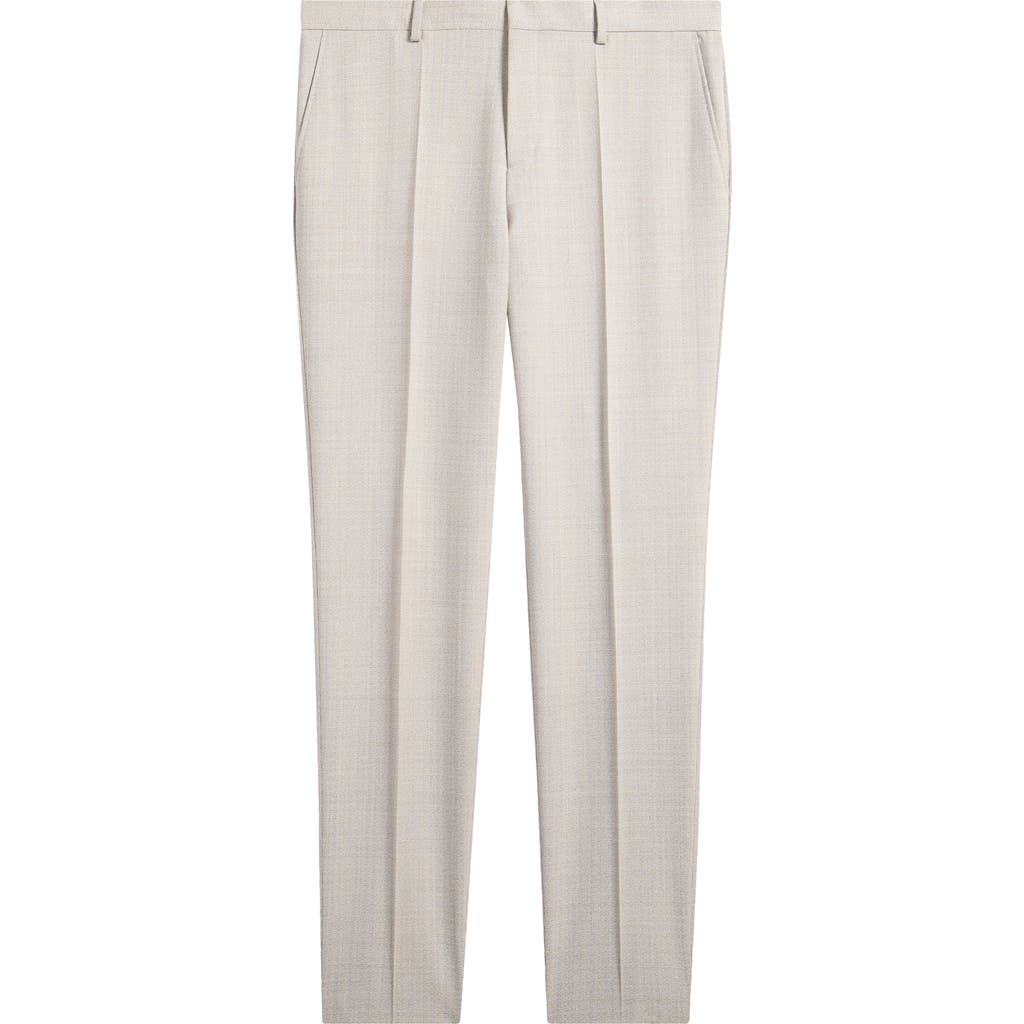 BOSS BOSS Genius Slim Fit Flat Front Dress Pants