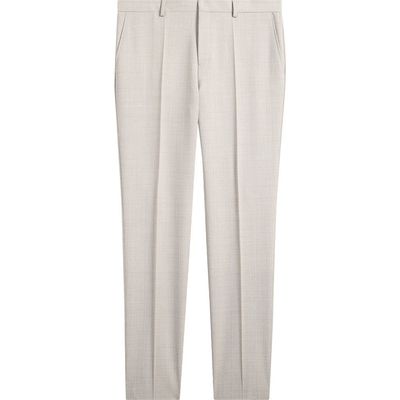 BOSS BOSS Genius Slim Fit Flat Front Dress Pants
