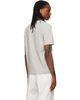 BOSS BOSS Gray Relaxed-Fit Layered Logo Print T-shirt - 3