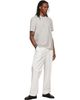BOSS BOSS Gray Relaxed-Fit Layered Logo Print T-shirt - 4