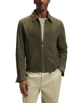 Boss Boss H-Malbano Leather Jacket