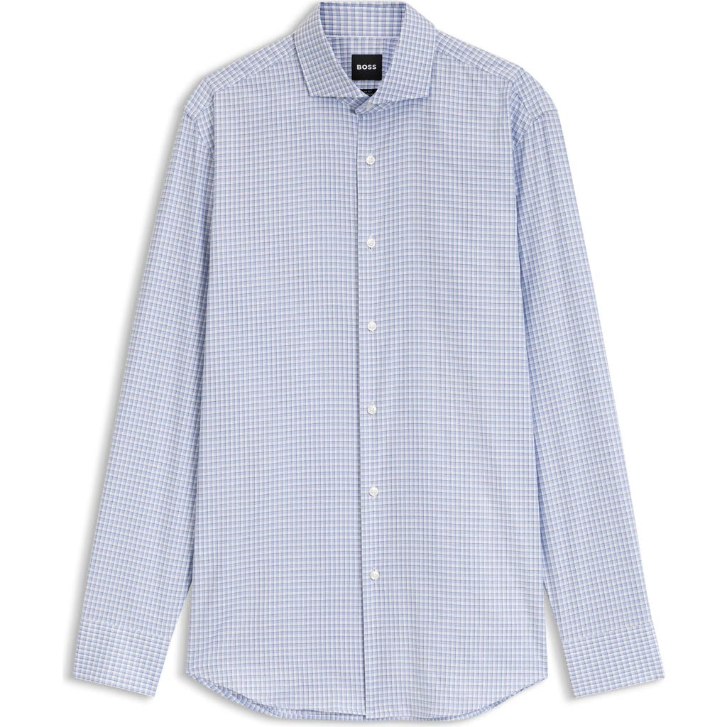 BOSS BOSS Hank Slim Fit Stretch Check Shirt