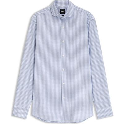 BOSS BOSS Hank Slim Fit Stretch Check Shirt