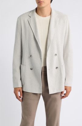 BOSS BOSS Hanry Double Breasted Cotton Sport Coat