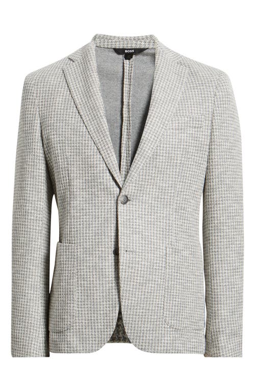 BOSS BOSS Hanry Slim Fit Cotton and Linen Sport Coat