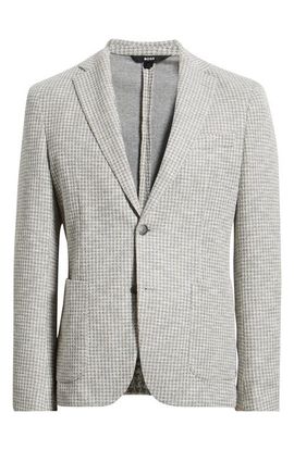 BOSS BOSS Hanry Slim Fit Cotton and Linen Sport Coat