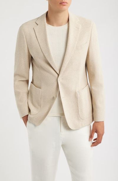 BOSS BOSS Hanry Slim Fit Knit Cotton Blend Sport Coat