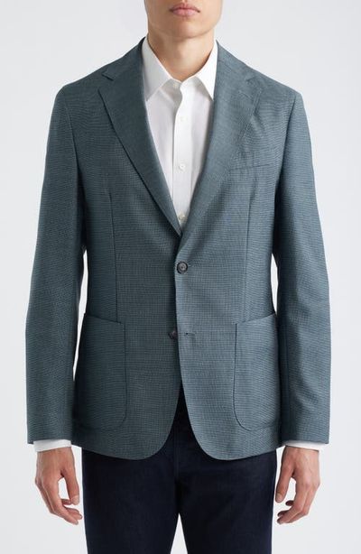 BOSS BOSS Hanry Slim Fit Textured Virgin Wool Sport Coat