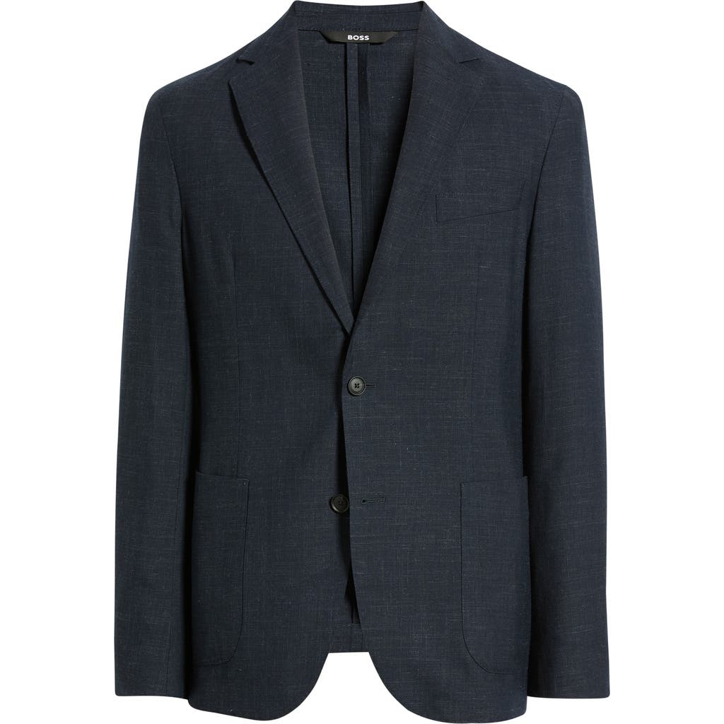 BOSS BOSS Hanry Wool and Linen Sport Coat