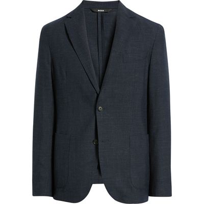 BOSS BOSS Hanry Wool and Linen Sport Coat