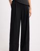 BOSS BOSS Henita Asymmetrical Waist Wide Leg Pants - 1