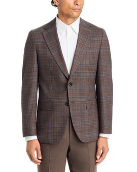 Boss Boss Hutson Check Slim Fit Sport Coat