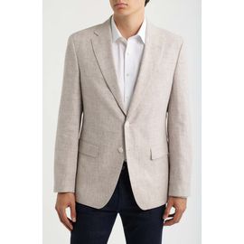 BOSS BOSS Hutson Slim Fit Linen & Cotton Blend Sport Coat