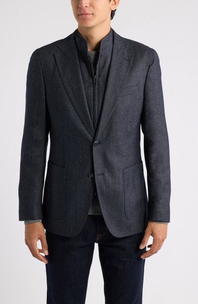 BOSS BOSS Hutson Slim Fit Sport Coat with Bib