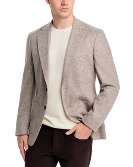 Boss Boss Hutson Wool & Silk Slim Fit Sport Coat